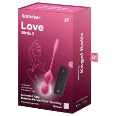   Satisfyer Love Birds 2 - chytré, vibrační venušiny kuličky (růžové)