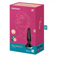   Satisfyer Plug-ilicious 2 - inteligentní anální vibrátor (černý)