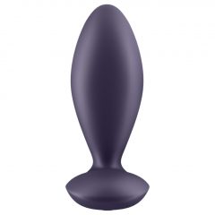   Satisfyer Power Plug - chytrý dobíjecí anální vibrátor (fialový)