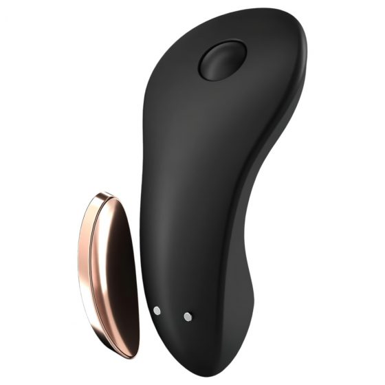 Satisfyer Little Secret - nabíjecí, vodotěsný smart vibrátor na klitoris (černý)