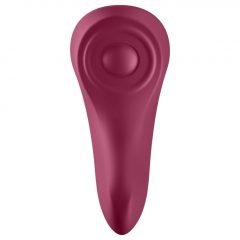   Satisfyer Sexy Secret - chytré vodotěsné vibrační kalhotky (bordó)