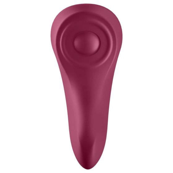 Satisfyer Sexy Secret - nabíjecí, vodotěsný smart vibrátor na klitoris (bordový)