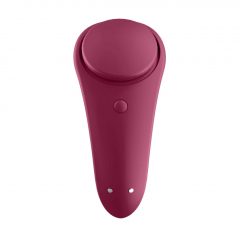   Satisfyer Sexy Secret - nabíjecí, vodotěsný smart vibrátor na klitoris (bordový)