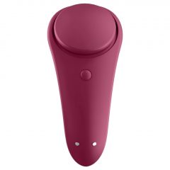   Satisfyer Sexy Secret - chytré vodotěsné vibrační kalhotky (bordó)