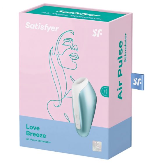 Satisfyer Love Breeze - nabíjecí, vodotěsný stimulátor na klitoris (modrý)