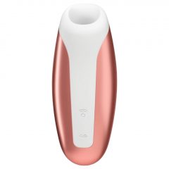   Satisfyer Love Breeze - nabíjecí, vodotěsný stimulátor na klitoris (broskvový)