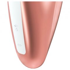   Satisfyer Love Breeze - nabíjecí, vodotěsný stimulátor na klitoris (broskvový)