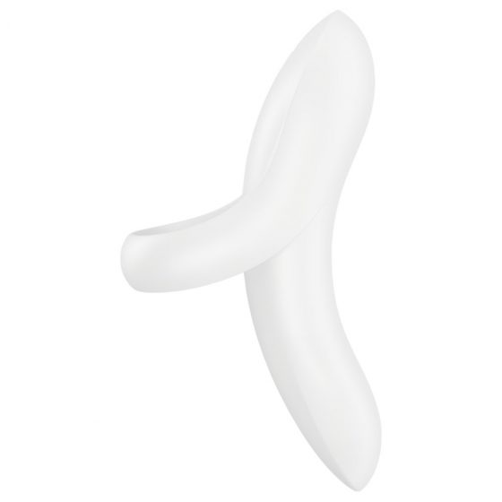 Satisfyer Bold Lover - nabíjecí prstový vibrátor (bílý)