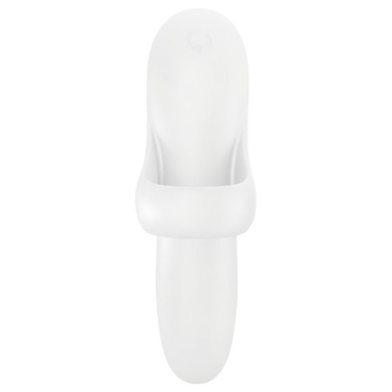 Satisfyer Bold Lover - nabíjecí prstový vibrátor (bílý)