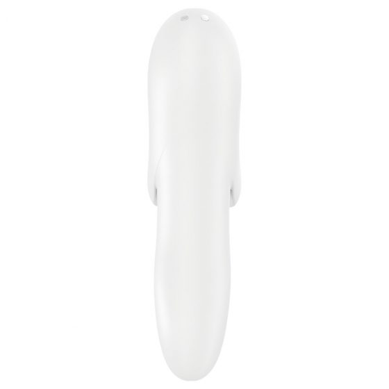 Satisfyer Bold Lover - nabíjecí prstový vibrátor (bílý)