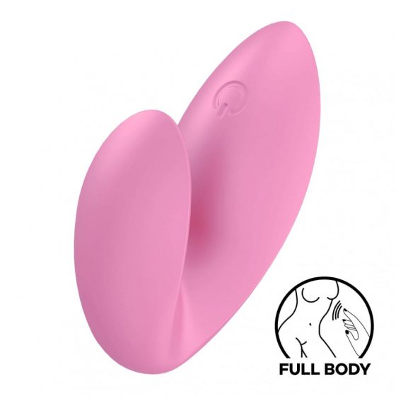 Satisfyer Love Riot - dobíjecí, vodotěsný vibrátor na prst (růžový)