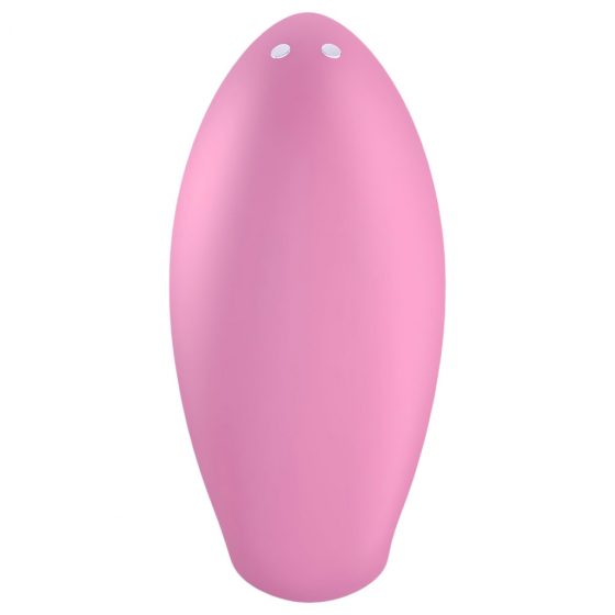 Satisfyer Love Riot - akumulátorový, voděodolný vibrační prstenec na prst (růžový)