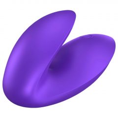   Satisfyer Love Riot - dobíjecí, vodotěsný vibrátor na prst (fialový)