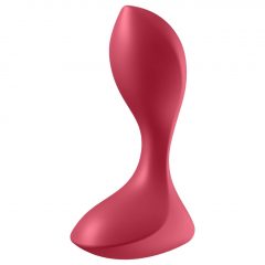   Satisfyer Backdoor Lover - nabíjecí, vodotěsný anální vibrátor (červený)