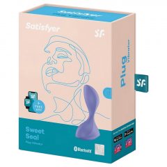   Satisfyer Sweet Seal - chytrý dobíjecí anální vibrátor (fialový)