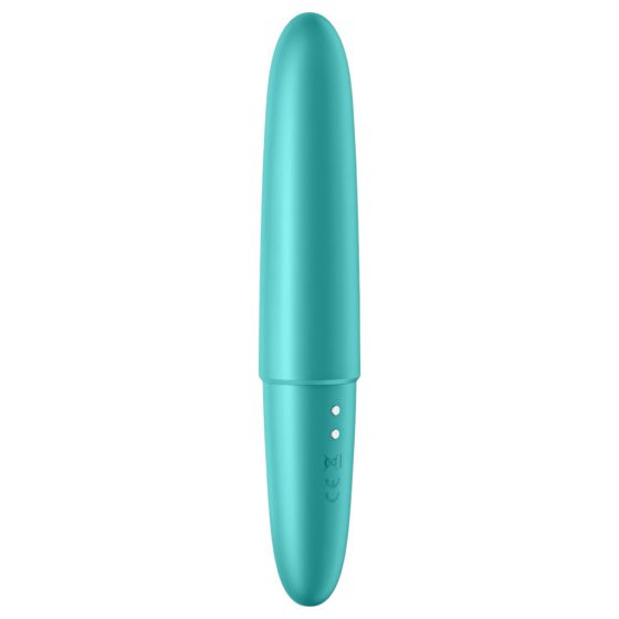 Satisfyer Ultra Power Bullet 6 - nabíjecí, vodotěsný vibrátor (tyrkysový)