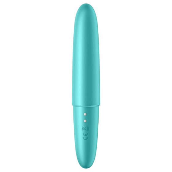 Satisfyer Ultra Power Bullet 6 - nabíjecí, vodotěsný vibrátor (tyrkysový)