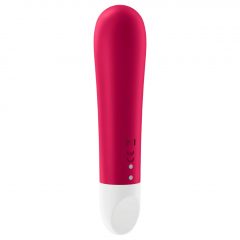   Satisfyer Ultra Power Bullet 1 - nabíjecí, vodotěsný vibrátor (červený)