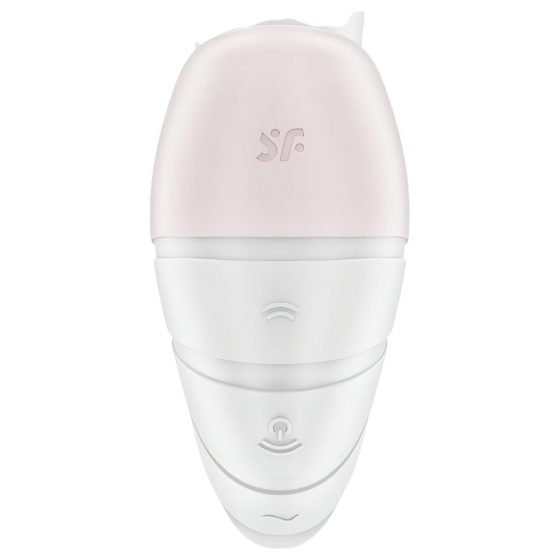 Satisfyer Supernova - nabíjecí vibrátor 2in1 se vzduchovou vlnou (bílý)