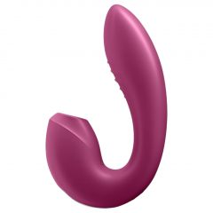   Satisfyer Sunray - nabíjecí vibrátor 2in1 se vzduchovou vlnou ((červený))