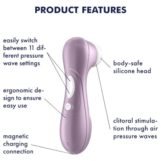 Satisfyer Pro 2 Gen2 - nabíjecí stimulátor klitorisu (fialový)