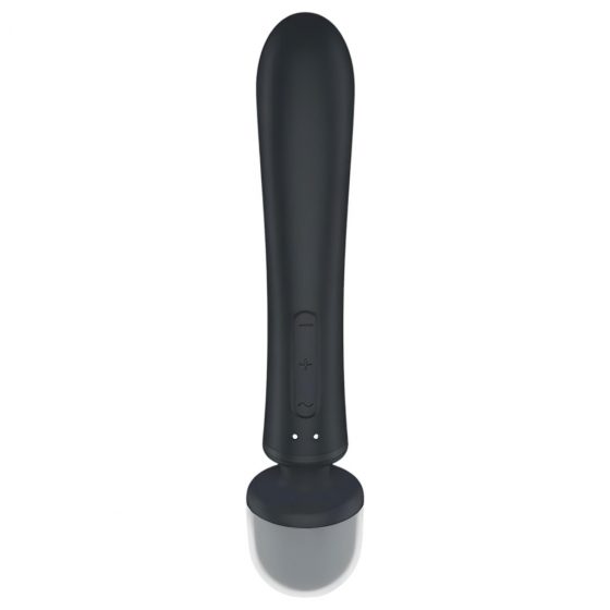 Satisfyer Triple Lover - vibrátor na bod G a masážní vibrátor (stříbrný)