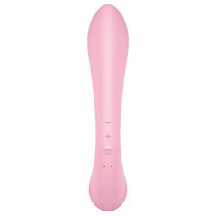   Satisfyer Triple Oh - dobíjecí vibrátor s hůlkou (růžový)