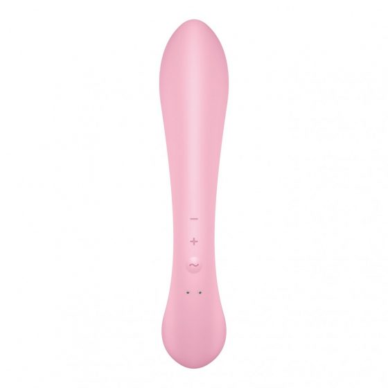 Satisfyer Triple Oh - dobíjecí vibrátor s hůlkou (růžový)