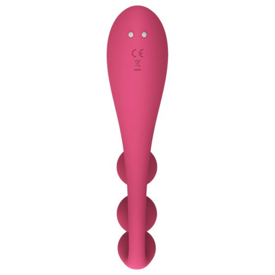 Satisfyer Tri Ball 1 - dobíjecí multifunkční vibrátor (červený)