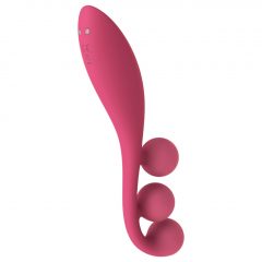   Satisfyer Tri Ball 1 - dobíjecí multifunkční vibrátor (červený)