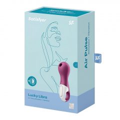   Satisfyer Lucky Libra - dobíjecí, vodotěsný vibrátor na klitoris (fialový)