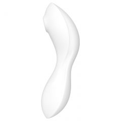 Satisfyer Curvy Trinity 5+ - chytrý 2v1 vibrátor (bílý)