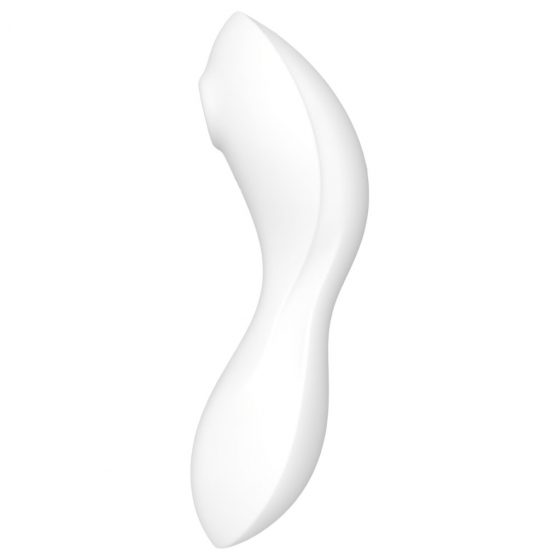 Satisfyer Curvy Trinity 5+ - nabíjecí, inteligentní 2in1 vibrátor (bílý)