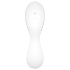 Satisfyer Curvy Trinity 5+ - chytrý 2v1 vibrátor (bílý)