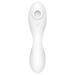 Satisfyer Curvy Trinity 5+ - chytrý 2v1 vibrátor (bílý)