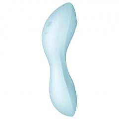   Satisfyer Curvy Trinity 5+ - nabíjecí, inteligentní 2in1 vibrátor (modrý)