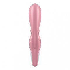   Satisfyer Hug Me - chytrý dobíjecí vibrátor s hůlkou (růžový)