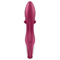   Satisfyer Embrace Me - dobíjecí vibrátor s hůlkou (červený)