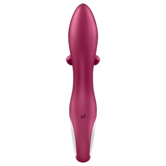 Satisfyer Embrace Me - dobíjecí vibrátor s hůlkou (červený)