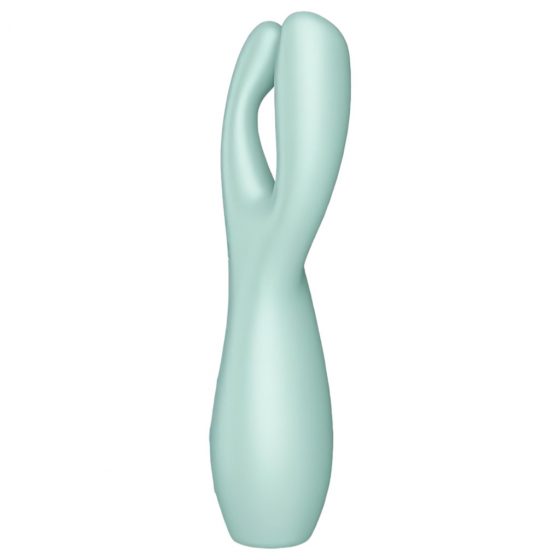 Satisfyer Threesome 3 - akumulátorový dráždidlo klitorisu (máta)