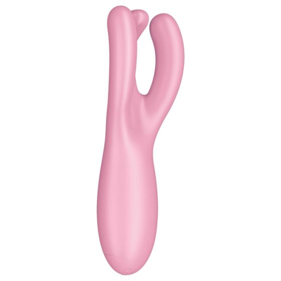 Satisfyer Threesome 4 - inteligentní dobíjecí vibrátor na klitoris (růžový)