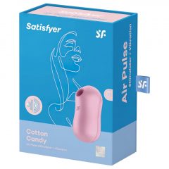   Satisfyer Cotton Candy - akumulátorový bezdotykový stimulátor klitorisu (fialový)