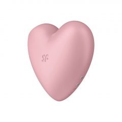   Satisfyer Cutie Heart - nabíjecí stimulátor klitorisu se vzduchovou vlnou (růžový)