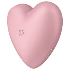   Satisfyer Cutie Heart - nabíjecí stimulátor klitorisu se vzduchovou vlnou (růžový)