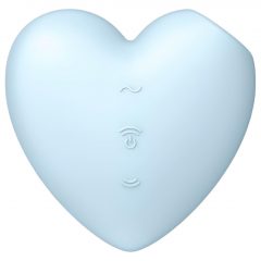   Satisfyer Cutie Heart - nabíjecí stimulátor klitorisu se vzduchovou vlnou (modrý)