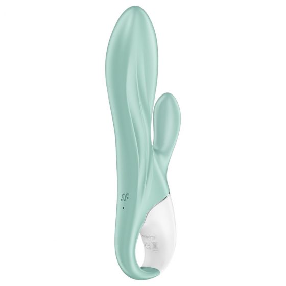 Satisfyer Air Pump Bunny 5 - chytrý dobíjecí vibrátor s pumpičkou (máta)