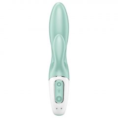   Satisfyer Air Pump Bunny 5 - chytrý dobíjecí vibrátor s pumpičkou (máta)