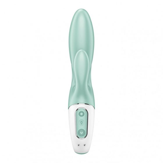 Satisfyer Air Pump Bunny 5 - chytrý dobíjecí vibrátor s pumpičkou (máta)