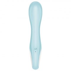   Satisfyer Air Pump Vibrator 5 - chytrý dobíjecí vibrátor s pumpičkou (modrý)