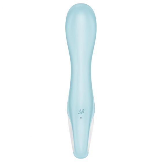 Satisfyer Air Pump Vibrator 5 - chytrý dobíjecí vibrátor s pumpičkou (modrý)